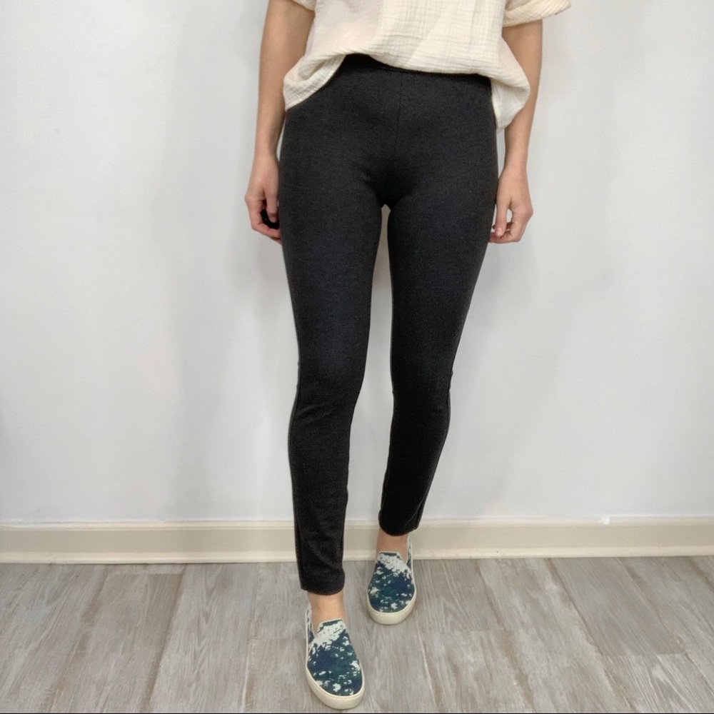 J. CREW Pixie pants ponte leggings charcoal 1618 - Picture 1 of 11